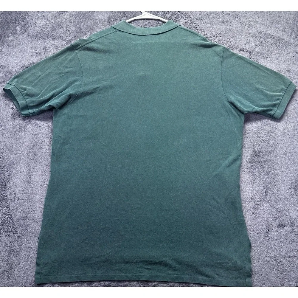 Vintage Polo Ralph Lauren Polo Shirt Mens XL USA Made Green Embroidered Pony